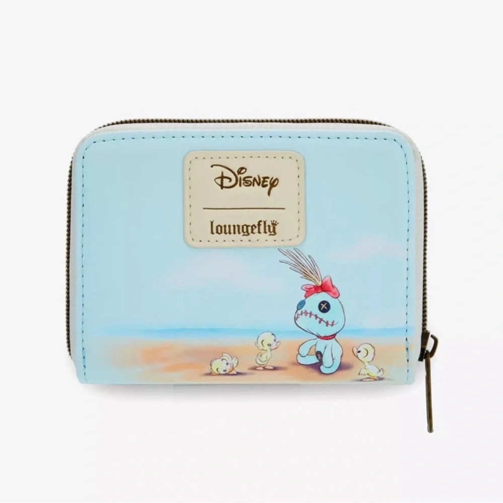 Loungefly Disney Stitch & Angel Beach Date Mini Backpack& Wallet Set